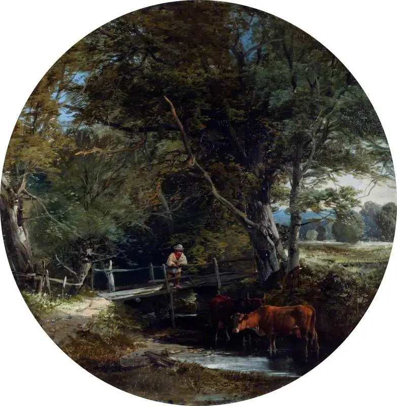 The Foot Bridge, by Henry Jutsum