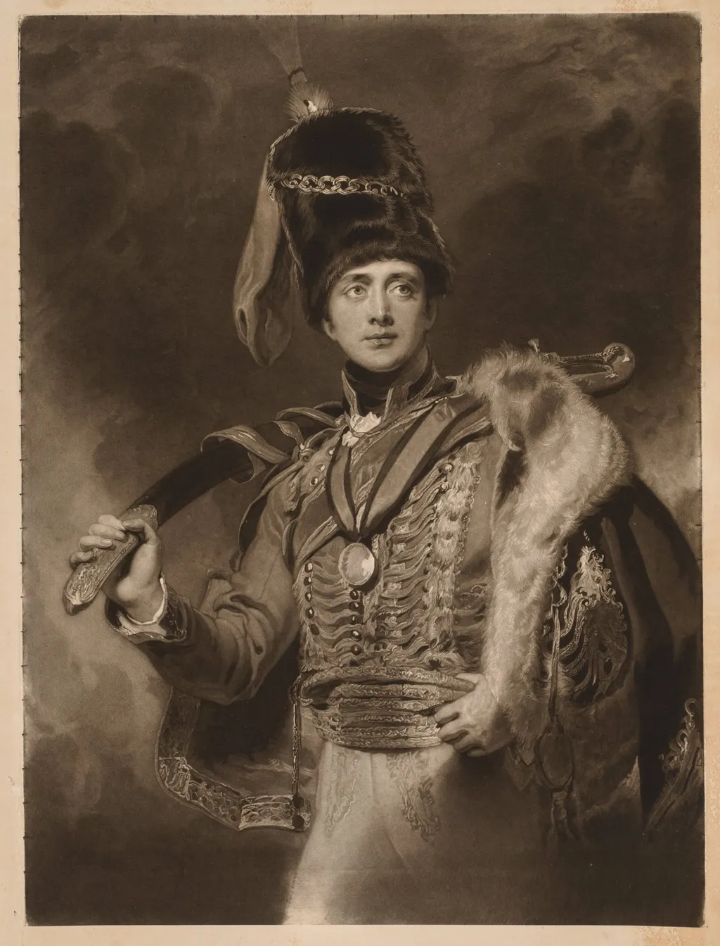 Lieutenant General Honorable C. W. Stewart, by Henry Meyer, 1814