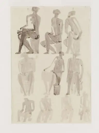 Seated Figures, by Henry Moore