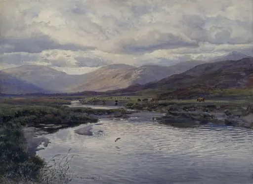 Strath Fillan and the Dochart, Perthshire, by Henry Moore