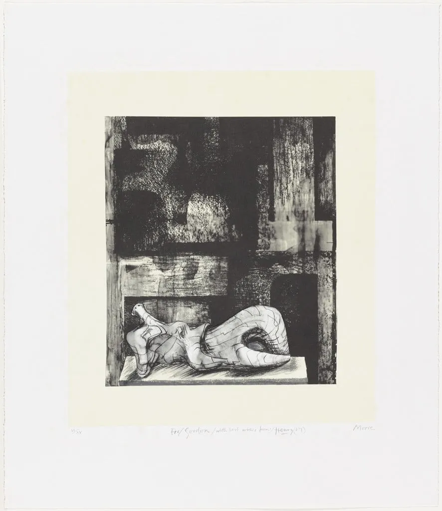 Untitled, by Henry Moore, ink, 1977