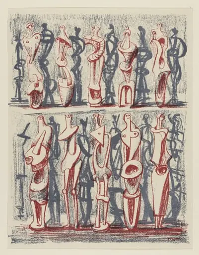 Untitled, by Henry Moore