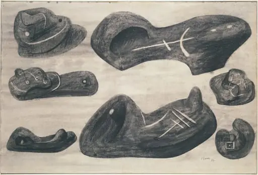 Untitled, by Henry Moore