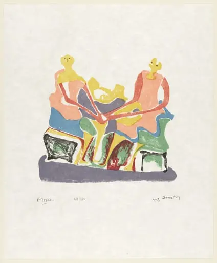 Untitled, by Henry Moore