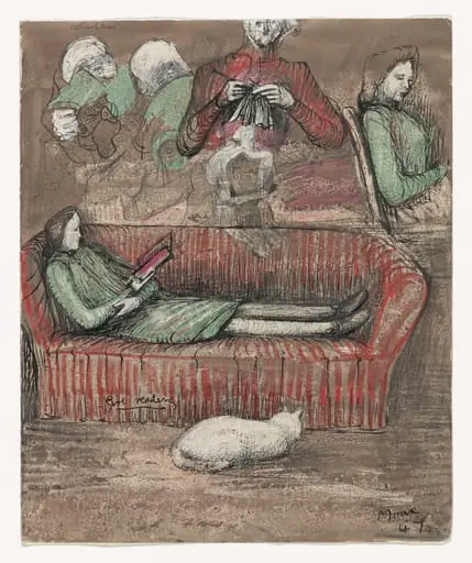 Untitled, by Henry Moore