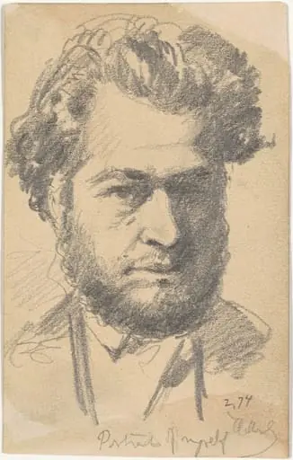 Portrait of Myself, by Henry Mosler