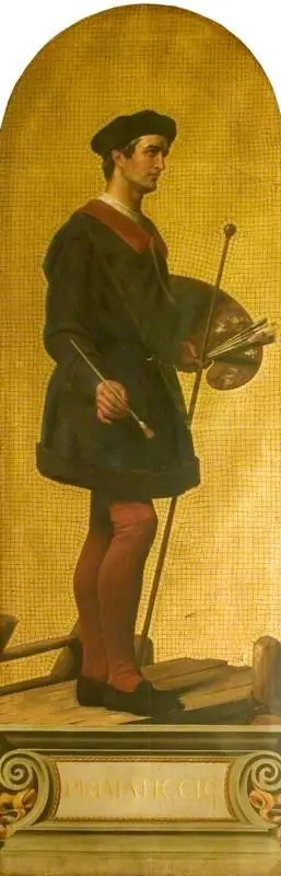 Francesco Primaticcio (1504–1570) (design for a mosaic in the Victoria and Albert Museum), by Henry Nelson O'Neil