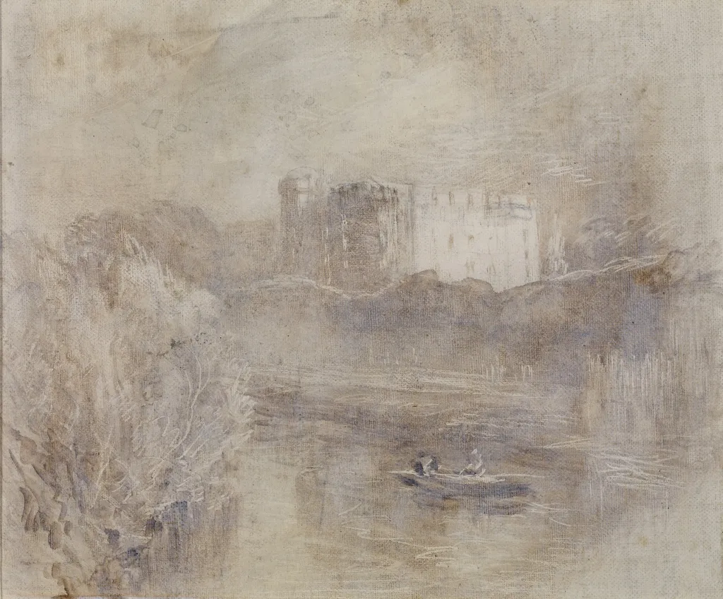 Kilkenny Castle, by Henry Nelson O'Neil, oil, 1858