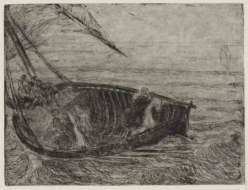 Christ Walking on the Waters, by Henry Ossawa Tanner