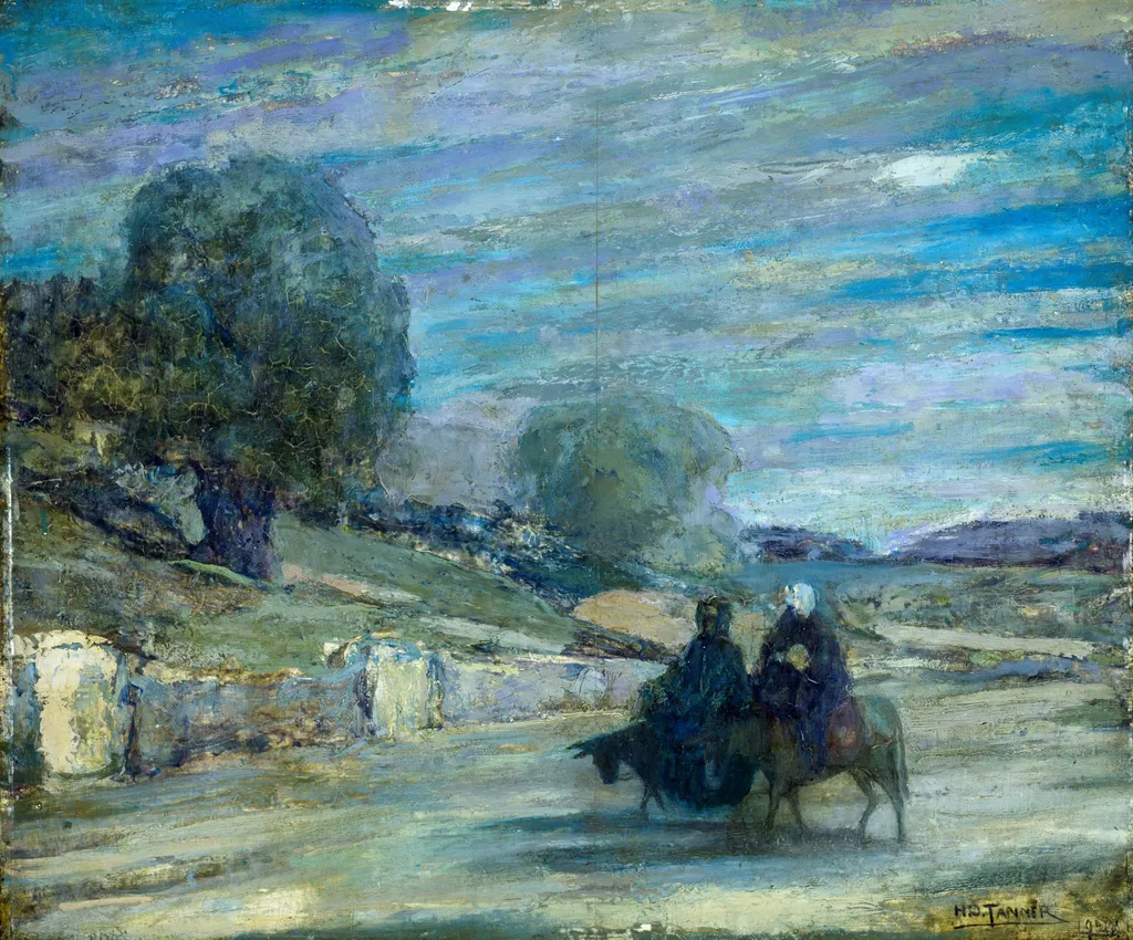 Flight into Egypt, by Henry Ossawa Tanner, unspecified, 1921