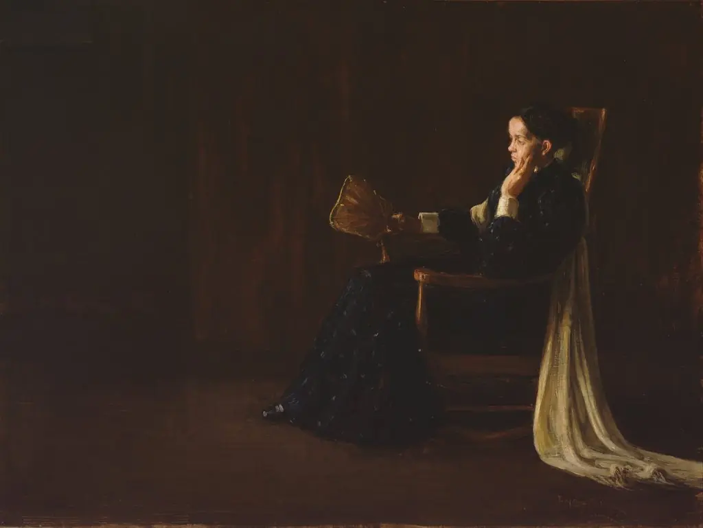 Portrait of the Artist's Mother, by Henry Ossawa Tanner