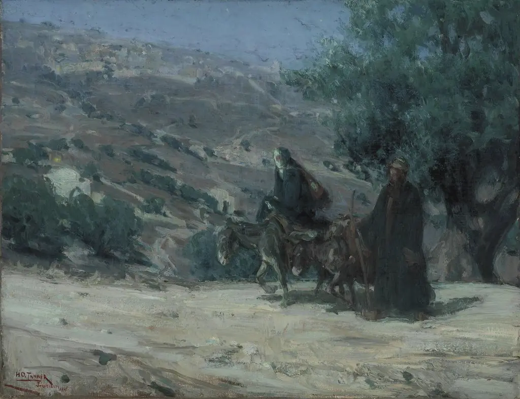 The Flight into Egypt, by Henry Ossawa Tanner