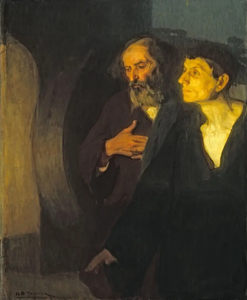 Two Disciples at the Tomb, by Henry Ossawa Tanner