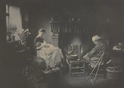 Dawn and Sunset, by Henry Peach Robinson
