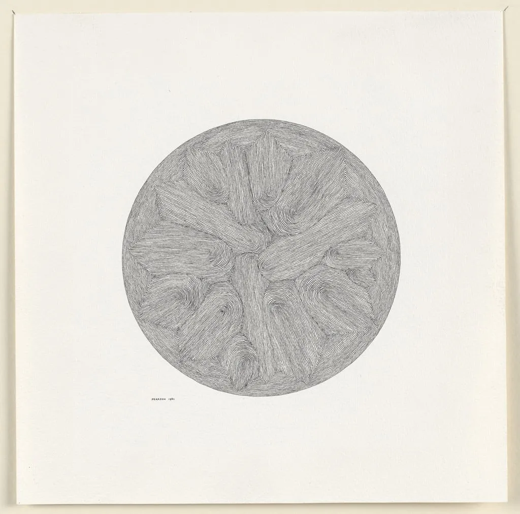 Untitled, by Henry Pearson, ink, 1961