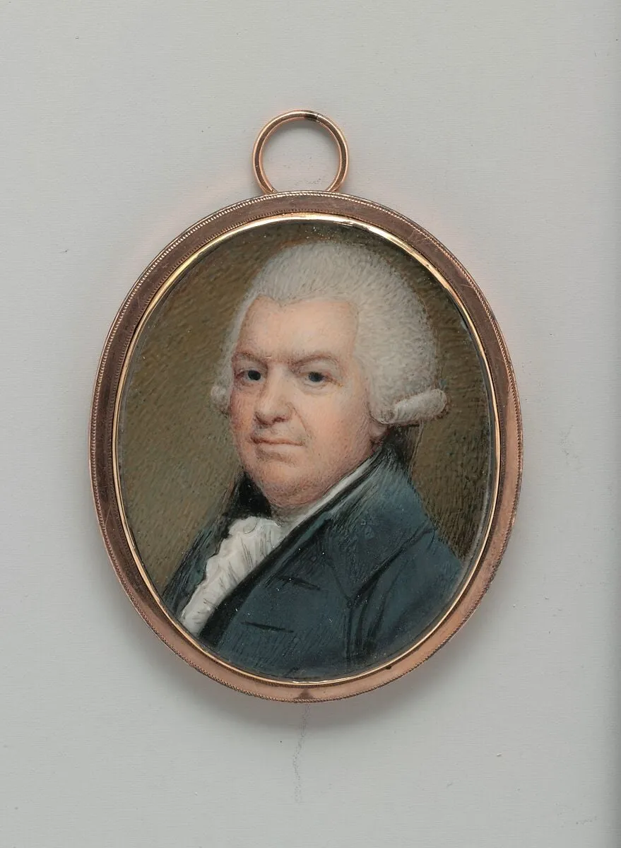 Stephen Hooper, by Henry Pelham, watercolor, 1773