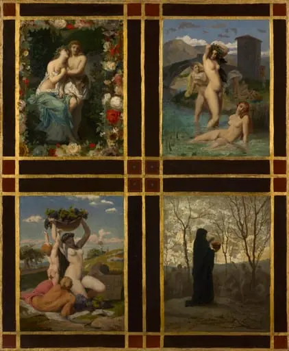 The Four Seasons, by Henry Picou