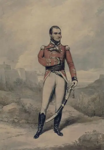 Portrait of Sir Edward Paget G. C. B (1775-1849, by Henry RA Edridge