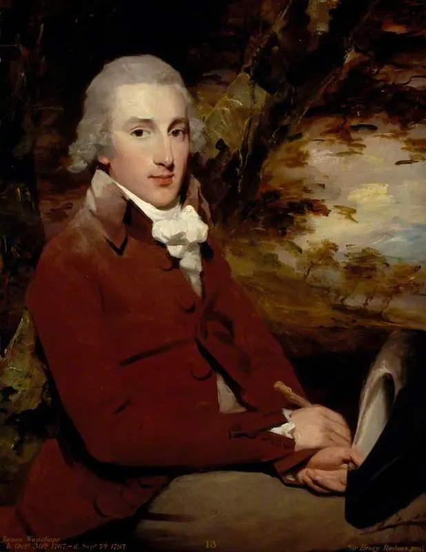 James Wauchope of Edmonstone (1767 - 1797), by Henry Raeburn