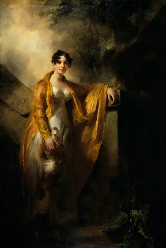 Justina Camilla Wynne, Mrs Alexander Finlay of Glencorse (1785 - 1814), by Henry Raeburn, oil, 1810