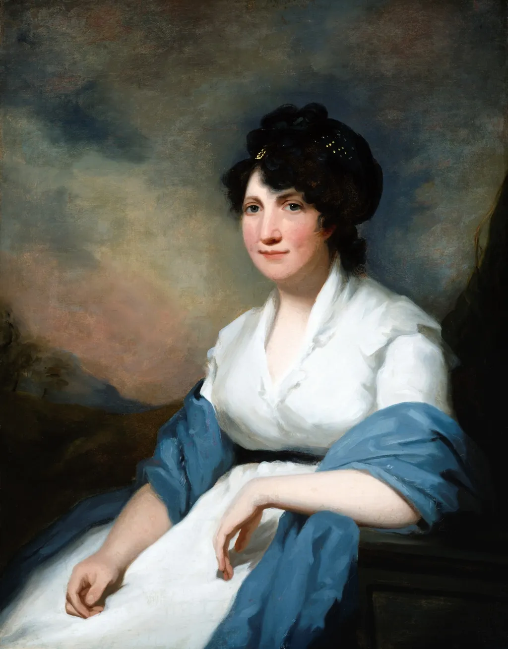 Lady Delves Broughton, by Henry Raeburn, oil, 1799