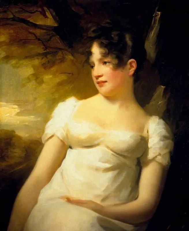 Miss Lamont of Greenock, by Henry Raeburn
