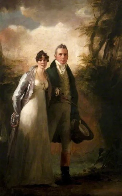 Mr and Mrs Robert N. Campbell of Kailzie, by Henry Raeburn, oil, 1805