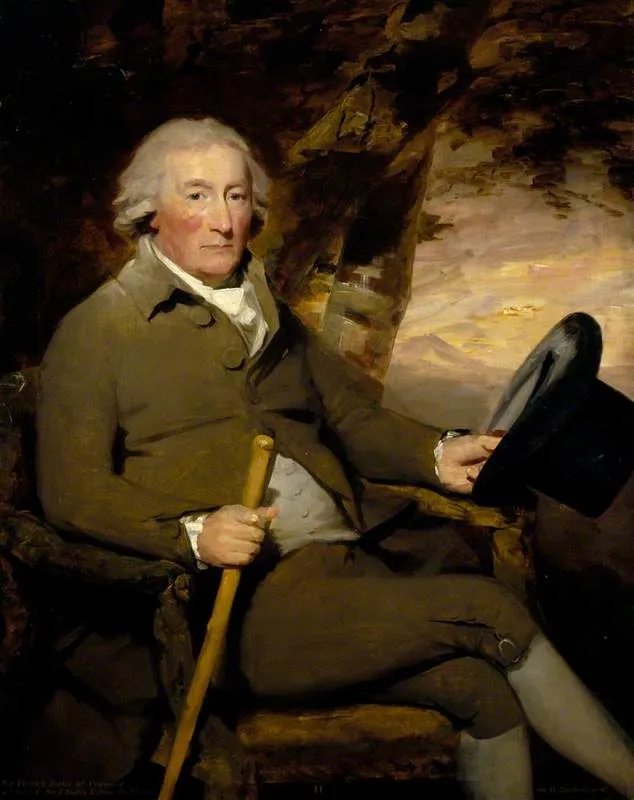 Sir Patrick Inglis, 5th Bart of Cramond (died 1817), by Henry Raeburn, oil, 1796