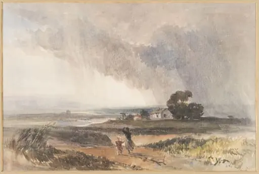 Landscape: Rainy Weather, by henry riviere