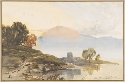 Mountain: Sunrise, by henry riviere