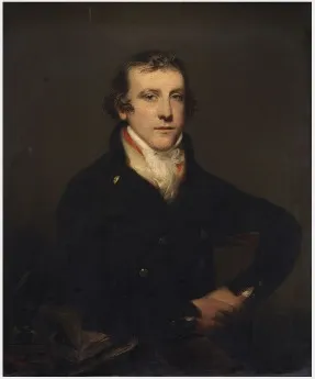 Portrait of Captain Ross, by Henry Robert Morland, oil, 1766