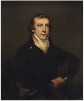 Portrait of Captain Ross, by Henry Robert Morland