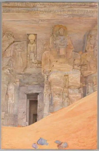 Abu Simbel, by Henry Roderick Newman