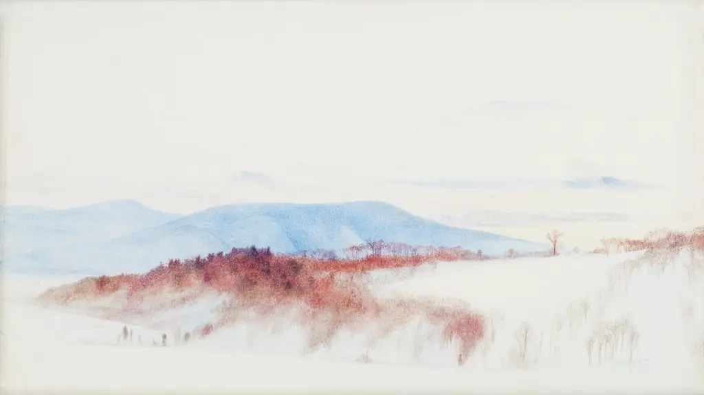 Mt. Everett (Massachusetts) in the Snow, by Henry Roderick Newman