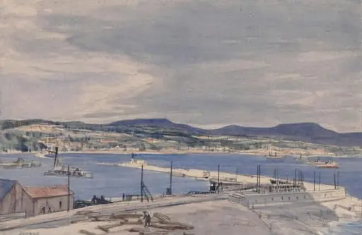 L'Estaque, by Henry Rushbury