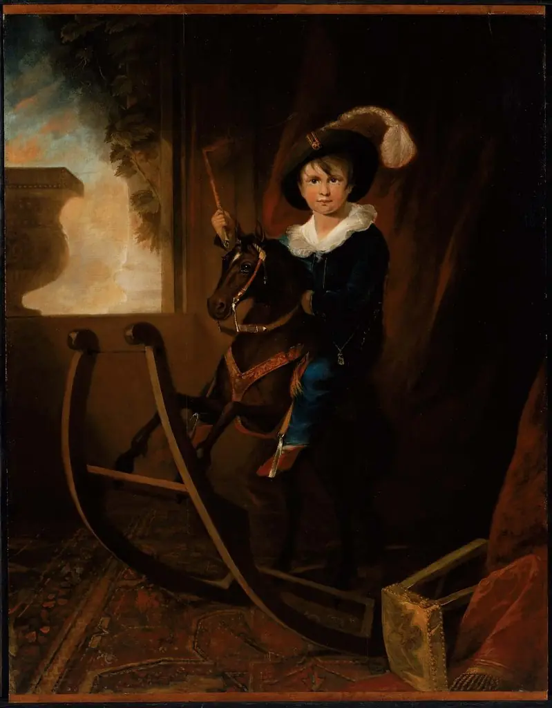 Boy on a Hobby Horse, by Henry Sargent