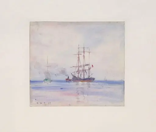 Study of Shipping, by Henry Scott Tuke