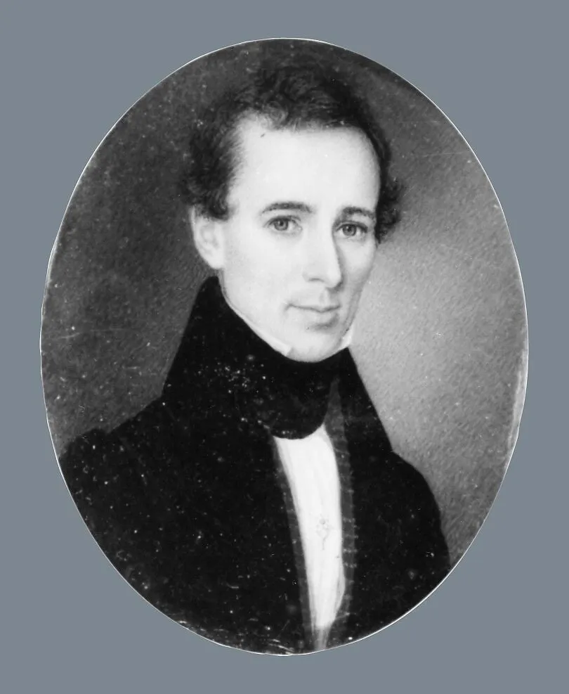 Henry Scudder Platt, watercolor, 1830