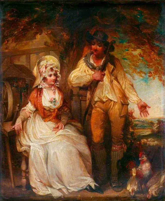 Courtship, by Henry Singleton