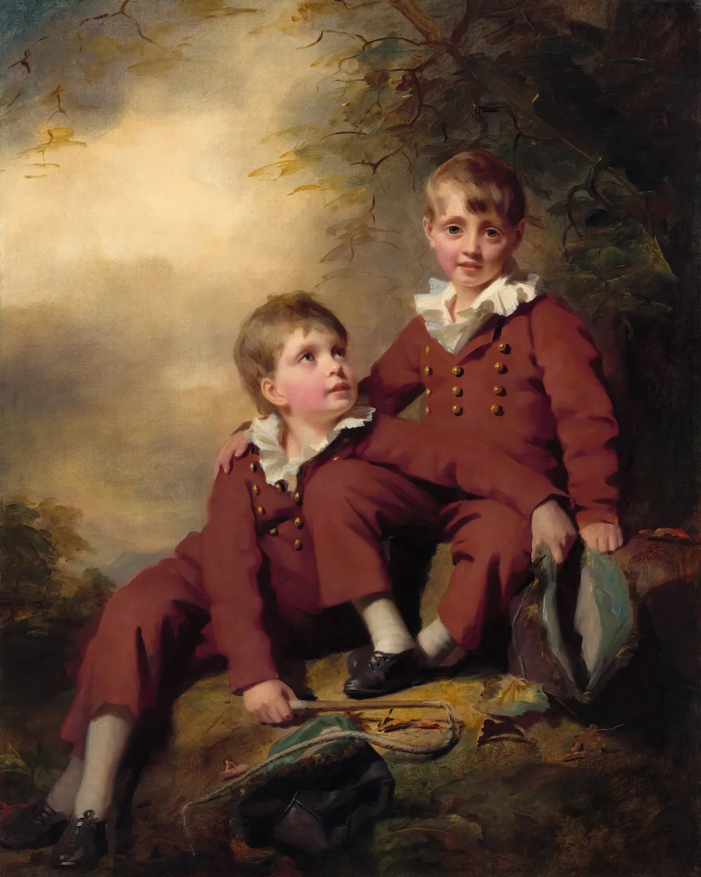 The Binning Children, by Henry, Sir Raeburn, oil, 1811