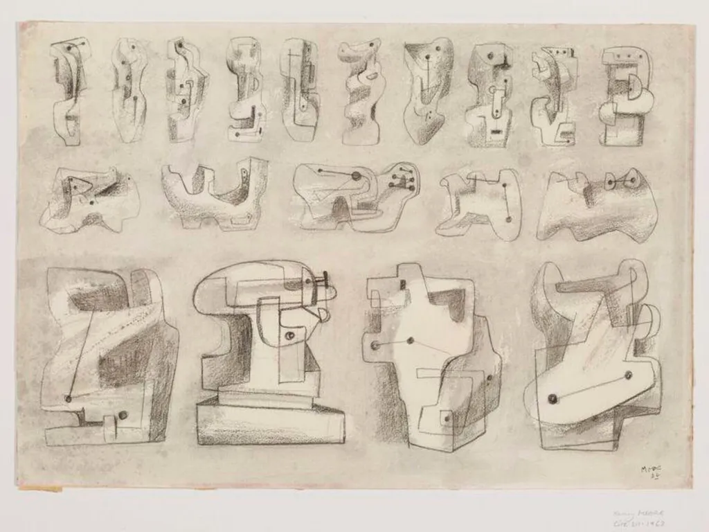 Ideas for Sculpture: Stone Forms, by Henry Spencer Moore, 1936