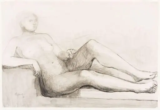 Reclining Woman, by Henry Spencer Moore