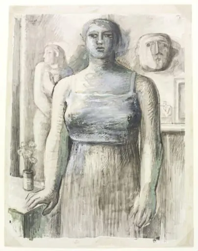 Standing Female Figure, by Henry Spencer Moore