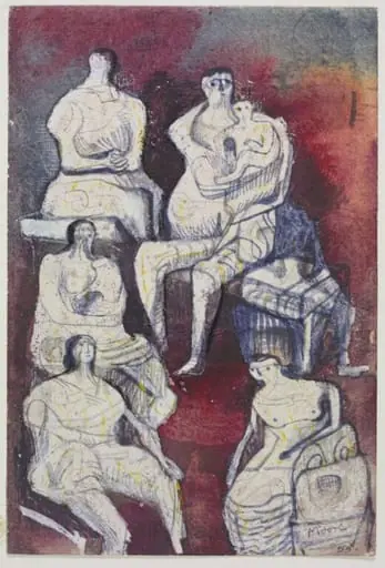 Studies for Sculpture, by Henry Spencer Moore