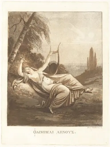 ΦΑΙΝΟΜΑΙ ΑΠΝΟΥΣ (I Seem to Be Breathless), by Henry Tresham