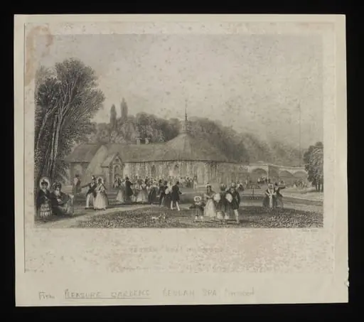 The Pleasure Gardens at Beulah Spa, by Henry Wallis