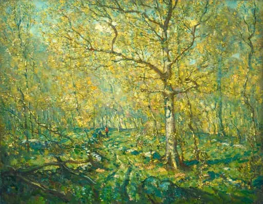 Spring Woods, by Henry Ward Ranger