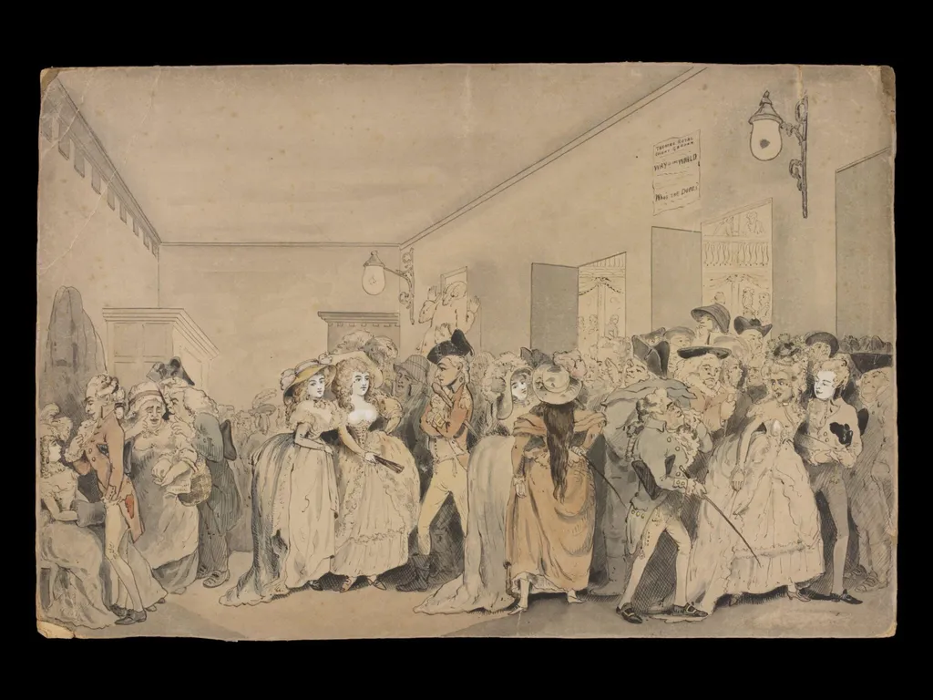 H Beard Print Collection, by Henry Wigstead, paint