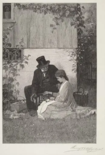A New England Peddler, by Henry Wolf