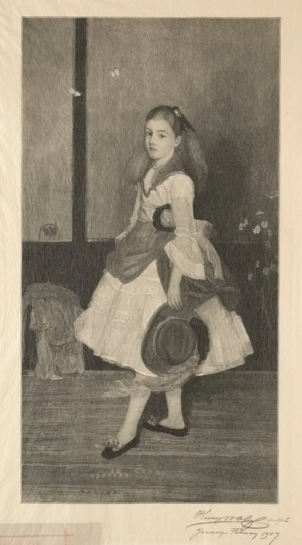 Miss Alexander, by Henry Wolf, 1907